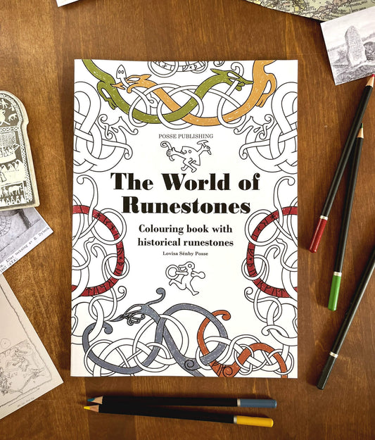 Målarbok: The World of Runsestones