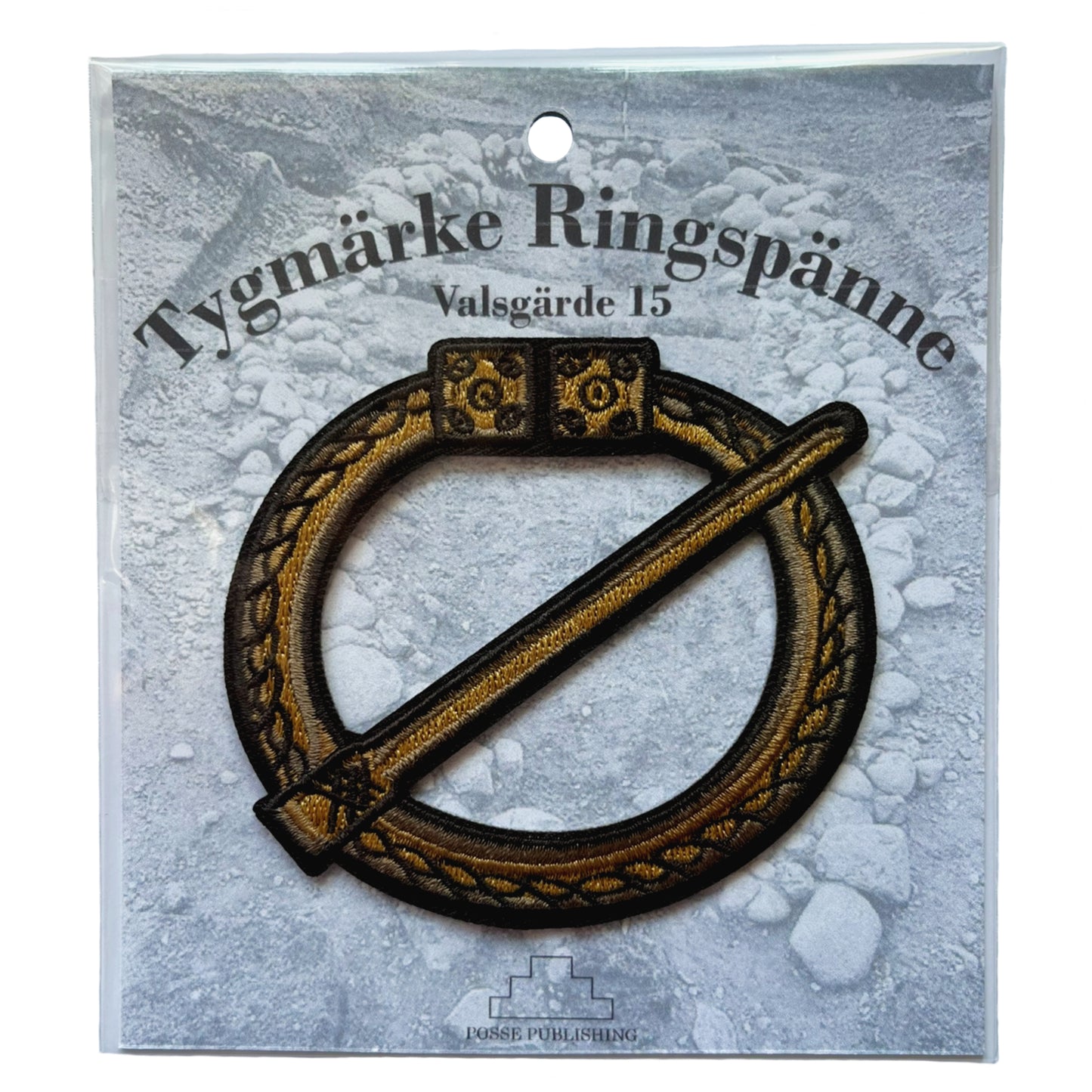 Tygmärke Ringspänne – Valsgärde 15