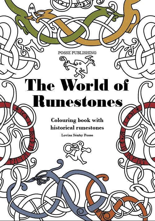 Målarbok The Wold of Runsestones